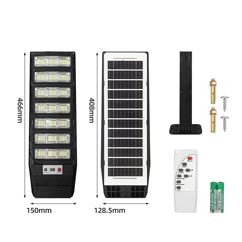 Applique solaire LED ABS extérieure moderne