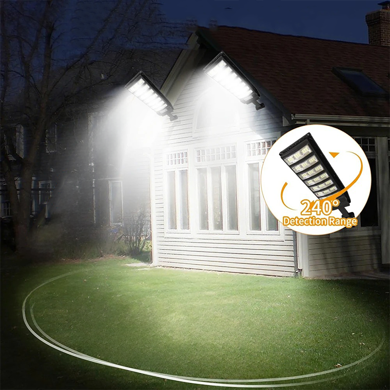 Applique solaire LED ABS extérieure moderne