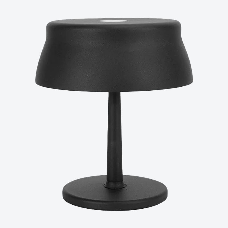 Lampe de table LED métal sans fil moderne