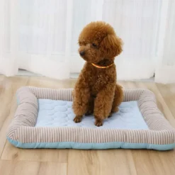 Lit rafraîchissant bleu confortable animaux