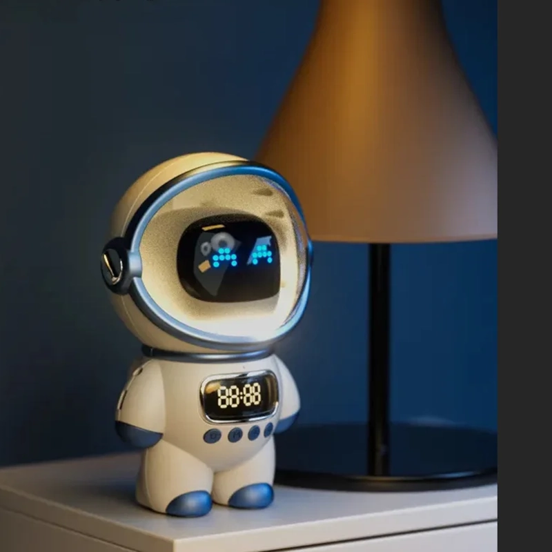 Réveil astronaute bluetooth lumineux intelligent