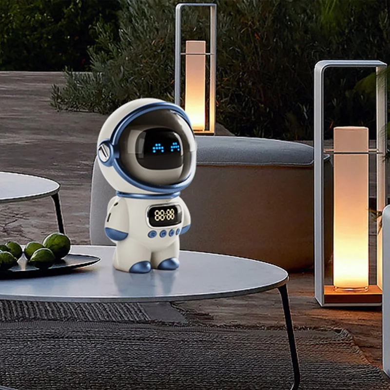 Réveil astronaute bluetooth lumineux intelligent