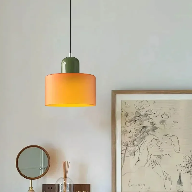 Suspension Métal Bicolore Moderne Design Élégant