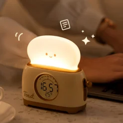 Veilleuse réveil led créative