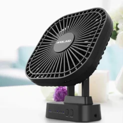 Mini ventilateur table magnétique rechargeable silencieux